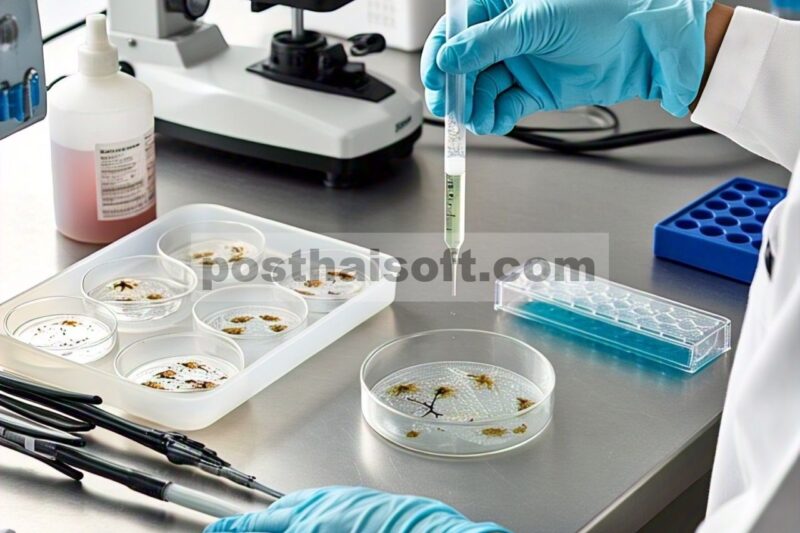 Strategi berbasis CRISPR-nonhomologous end-joining untuk disrupsi gen yang cepat dan efisien pada Mycobacterium abscessus