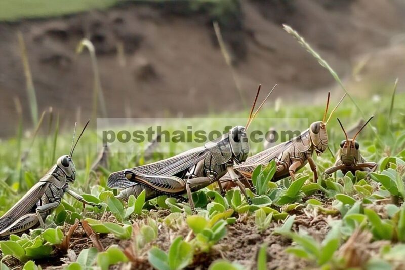 Pergeseran lereng atas herbivora orthoptera yang disebabkan oleh iklim menyebabkan peningkatan herbivori melalui komplementaritas sifat
