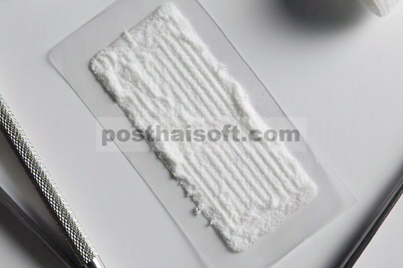 Patch Elastis Berikatan Ganda yang Mengandung Chitosan untuk Perekat dan Sealant Jaringan