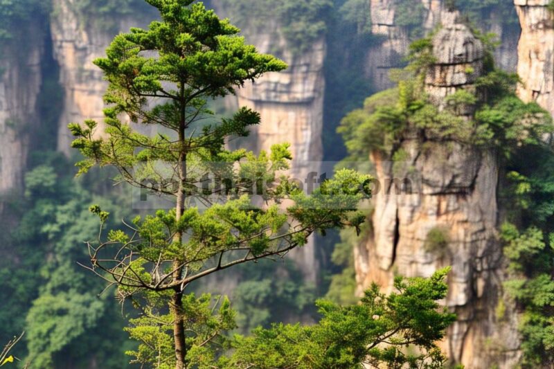Karakteristik floristik dan regionalisasi tumbuhan berkayu karst di Tiongkok