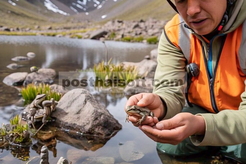 Sejarah Alam dan Status Konservasi Katak Air Andes Telmatobius fronteriensis yang Terancam Punah di Chili Utara