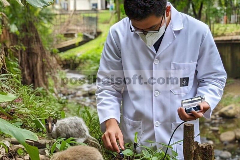 Hubungan Mikrobioma dan Inang pada Mamalia Kecil Asli dan Invasif di Ekoton Perkotaan-Pedesaan Tropis