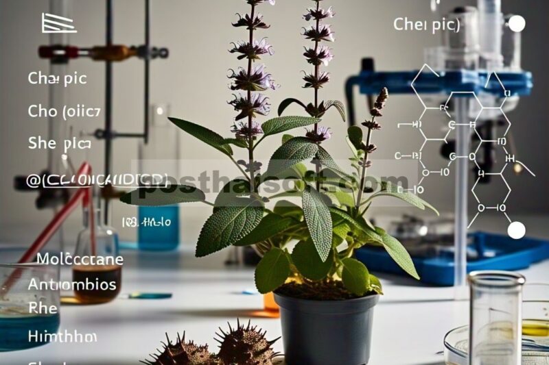 Berbagai abietane diterpenoid sebagai efek antimikroba multifungsi dari Salvia castanea