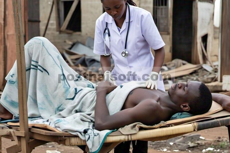 Koinfeksi HIV-tuberkulosis di daerah konflik di Nigeria