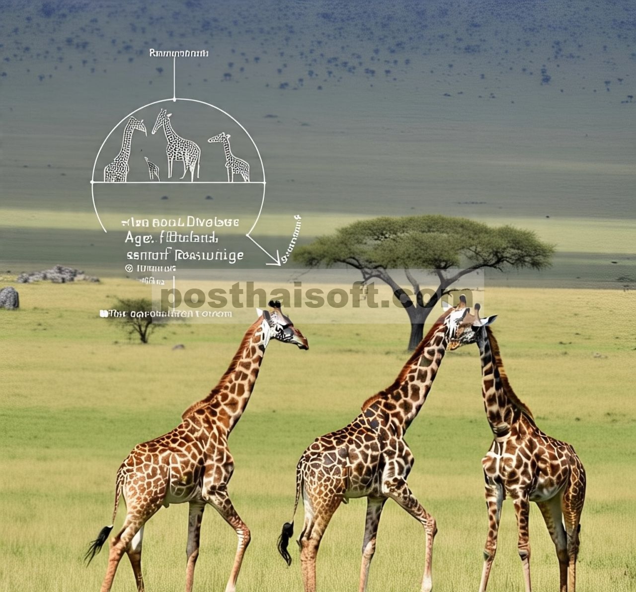 Penggerak demografis dinamika populasi menunjukkan kebutuhan konservasi spesifik subpopulasi bagi jerapah di Ekosistem Serengeti