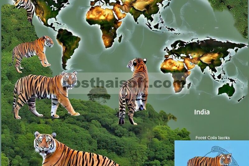 Kepadatan Harimau Global Terkait dengan Stok Karbon Hutan, dari Atas ke Bawah dan dari Bawah ke Atas