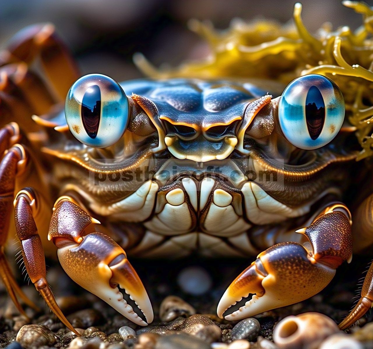 Efek Samping Gerakan yang Disebabkan oleh Pencahayaan Dinamis pada Penglihatan Kepiting