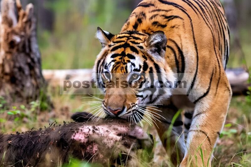 Dampak demam babi Afrika terhadap subpopulasi harimau Amur ( Panthera tigris altaica ) di wilayah paling utara