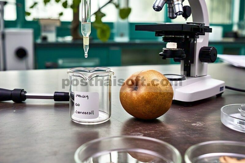 Strategi pengendalian mutu buah pir harum pasca panen: patogenesis penyakit busuk coklat yang disebabkan oleh Monilinia fructicola dan mekanisme perlindungan karvakrol