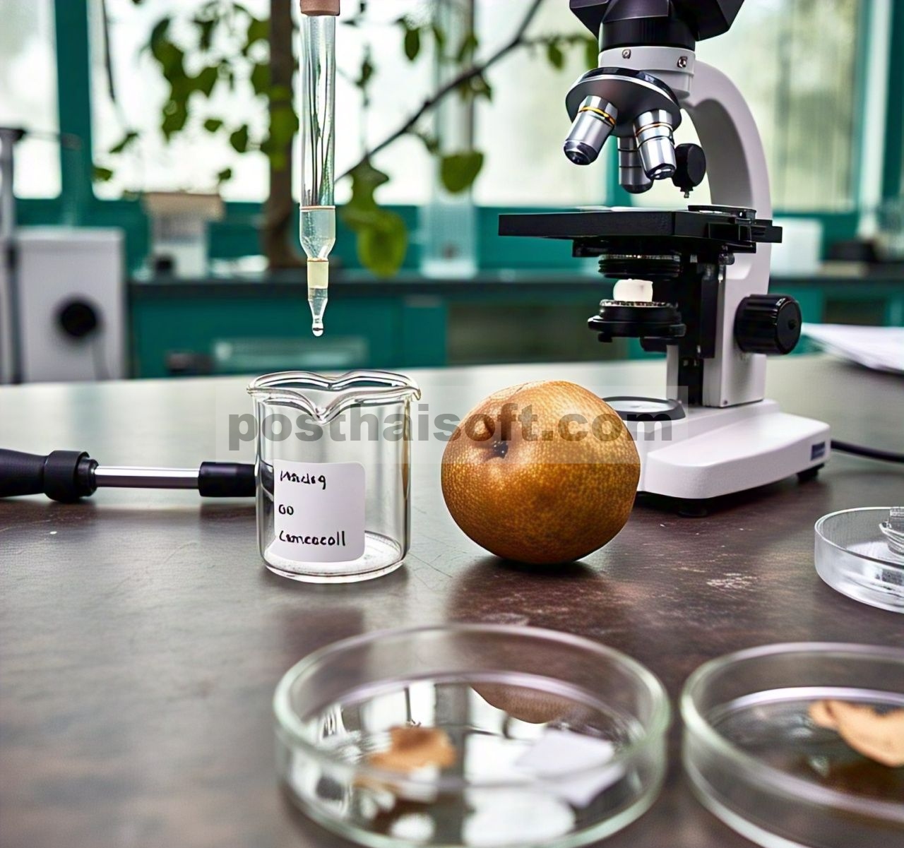 Strategi pengendalian mutu buah pir harum pasca panen: patogenesis penyakit busuk coklat yang disebabkan oleh Monilinia fructicola dan mekanisme perlindungan karvakrol