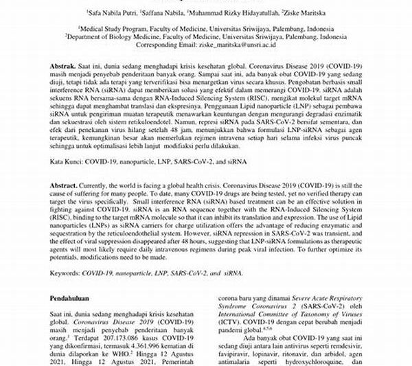Terapi Berbasis Rna
